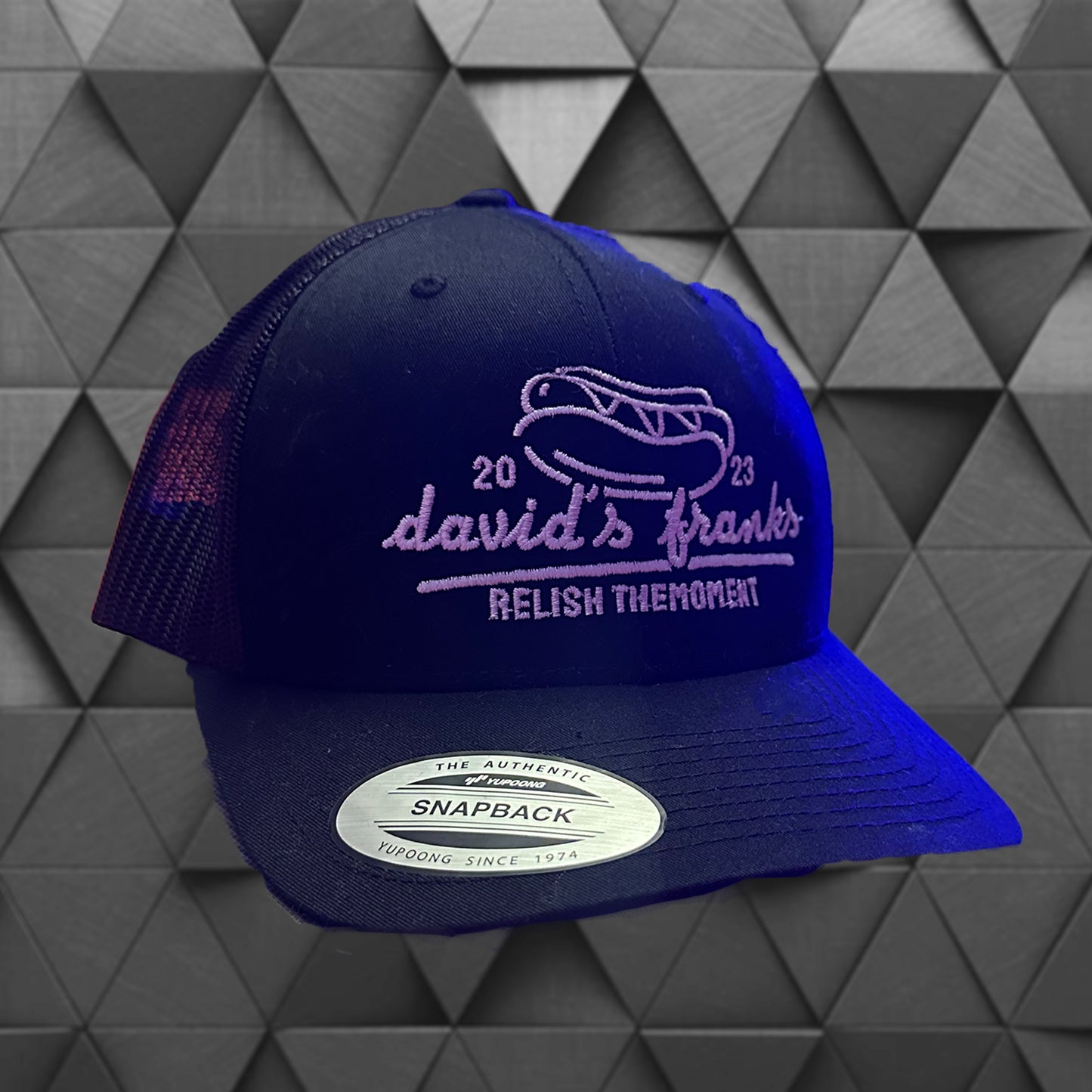 David's Franks Hot Dog Trucker Hat #1 | DMF Signed (RARE 1 of 10)