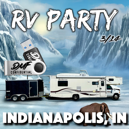🚌 RV Afterparty VIP + UNRELEASED Music USB 💾 || 3/14 - Indianapolis, IN