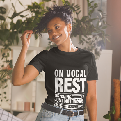 I'm on Vocal Rest Tee