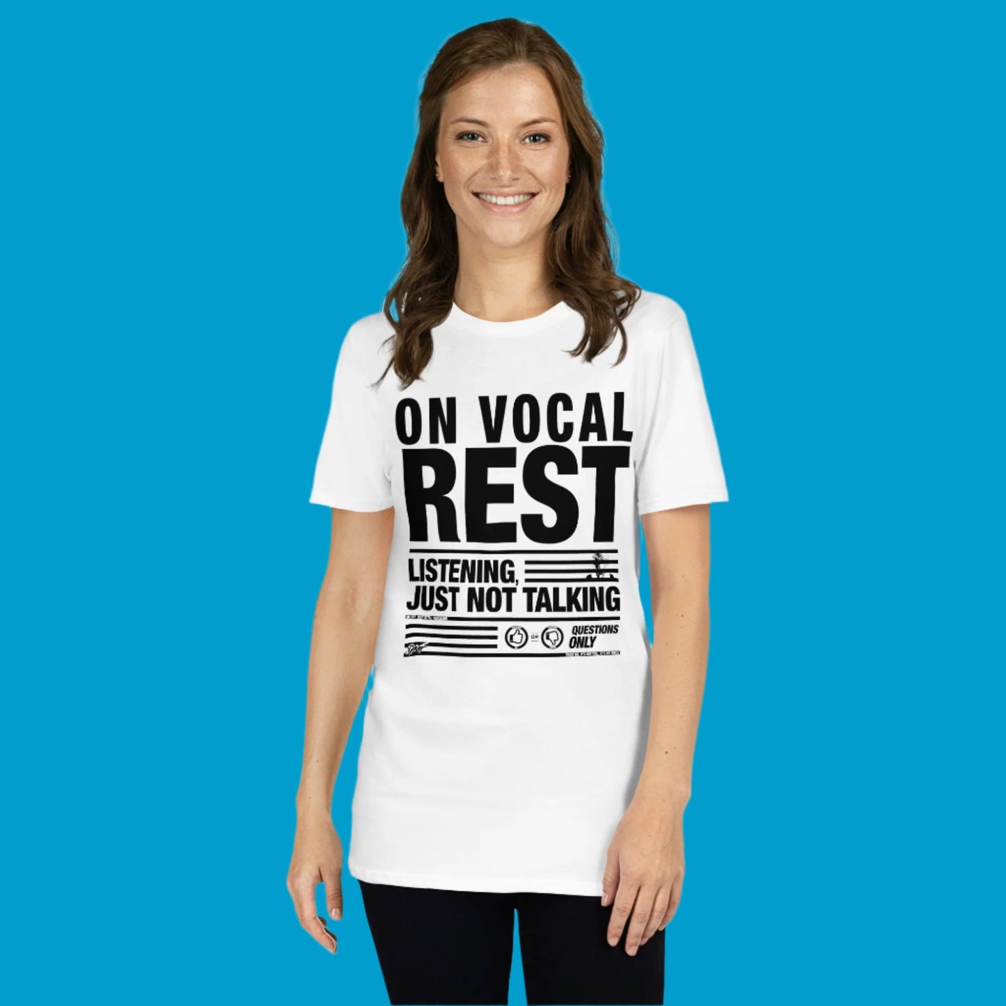 I'm on Vocal Rest Tee