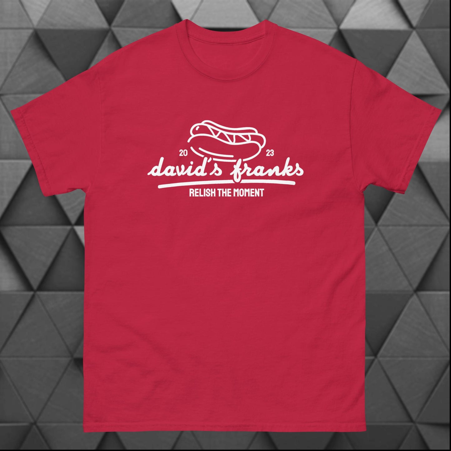 David's Franks Hot Dog T-Shirt