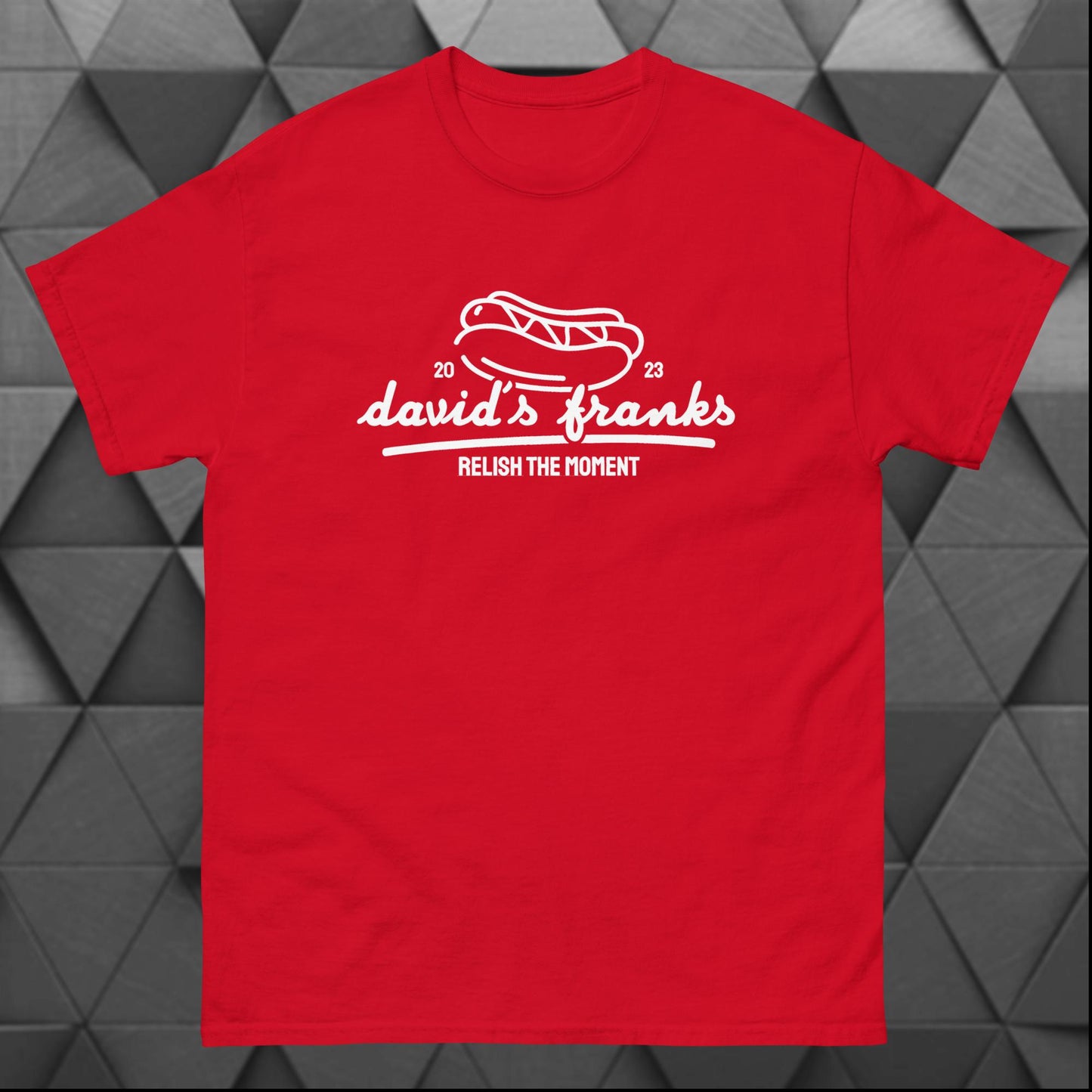 David's Franks Hot Dog T-Shirt